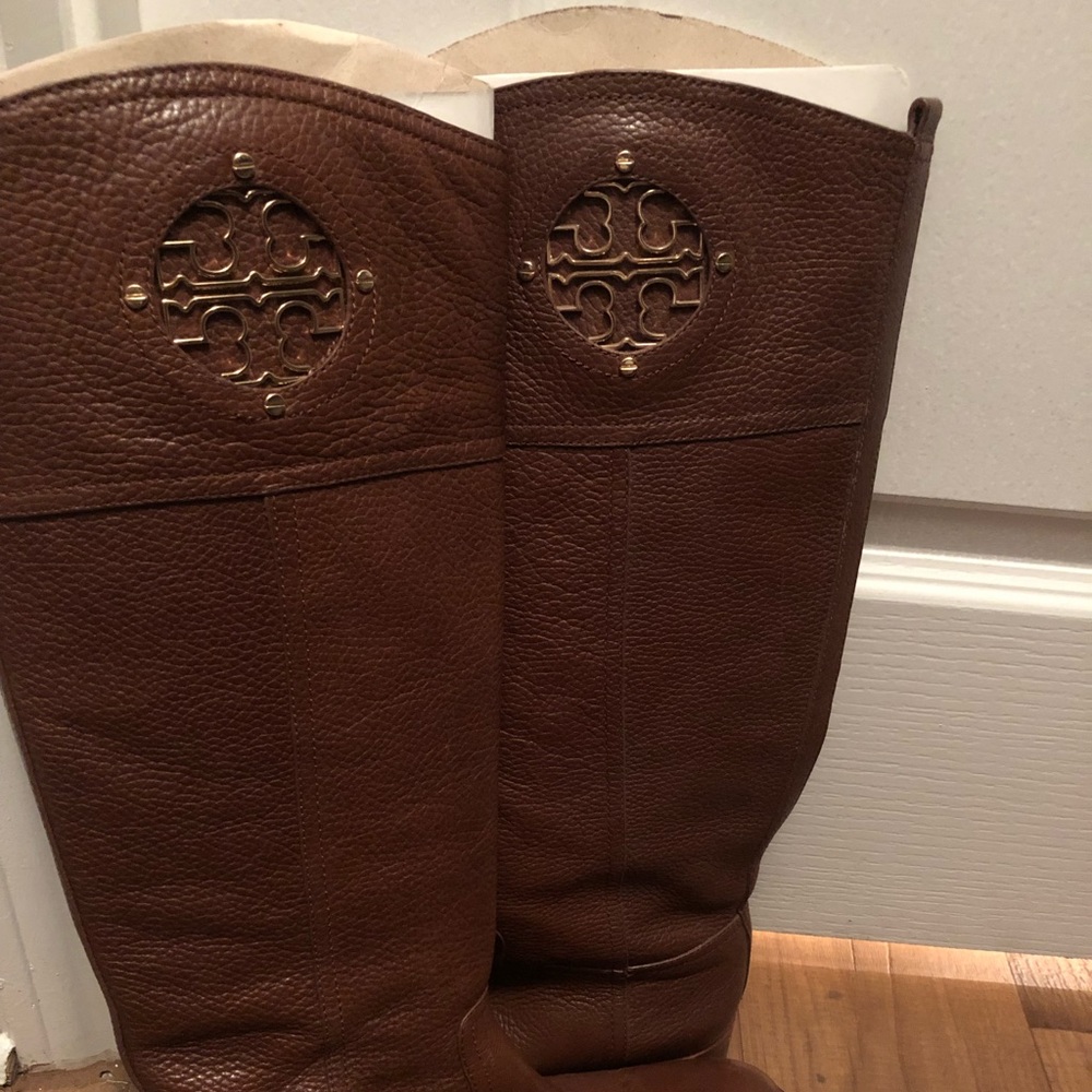Tory Burch leather boots
